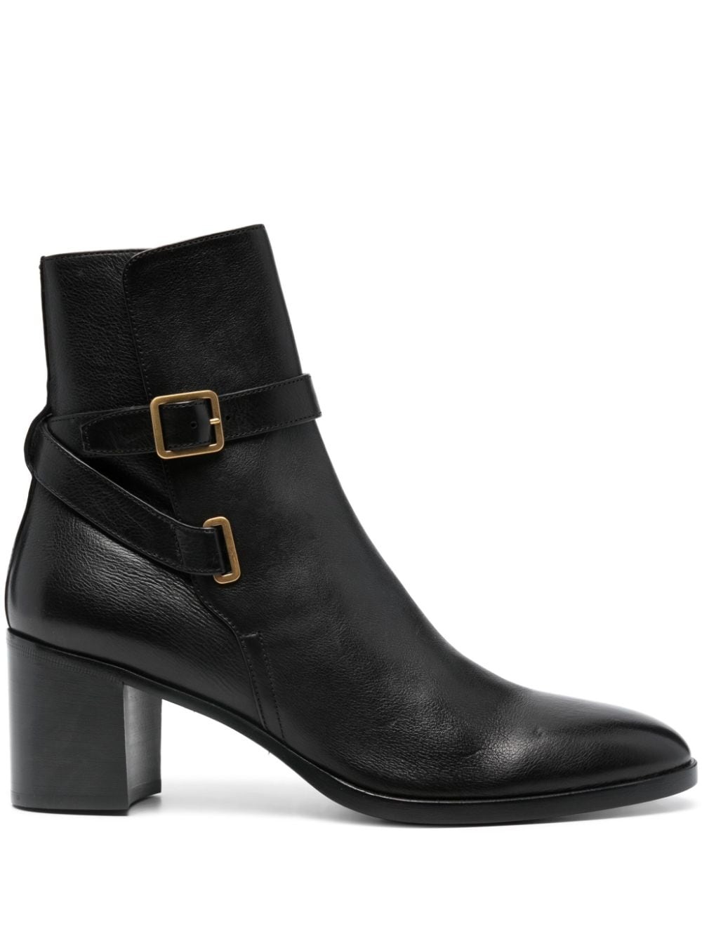 Dorian 70mm buckled ankle boots - 1