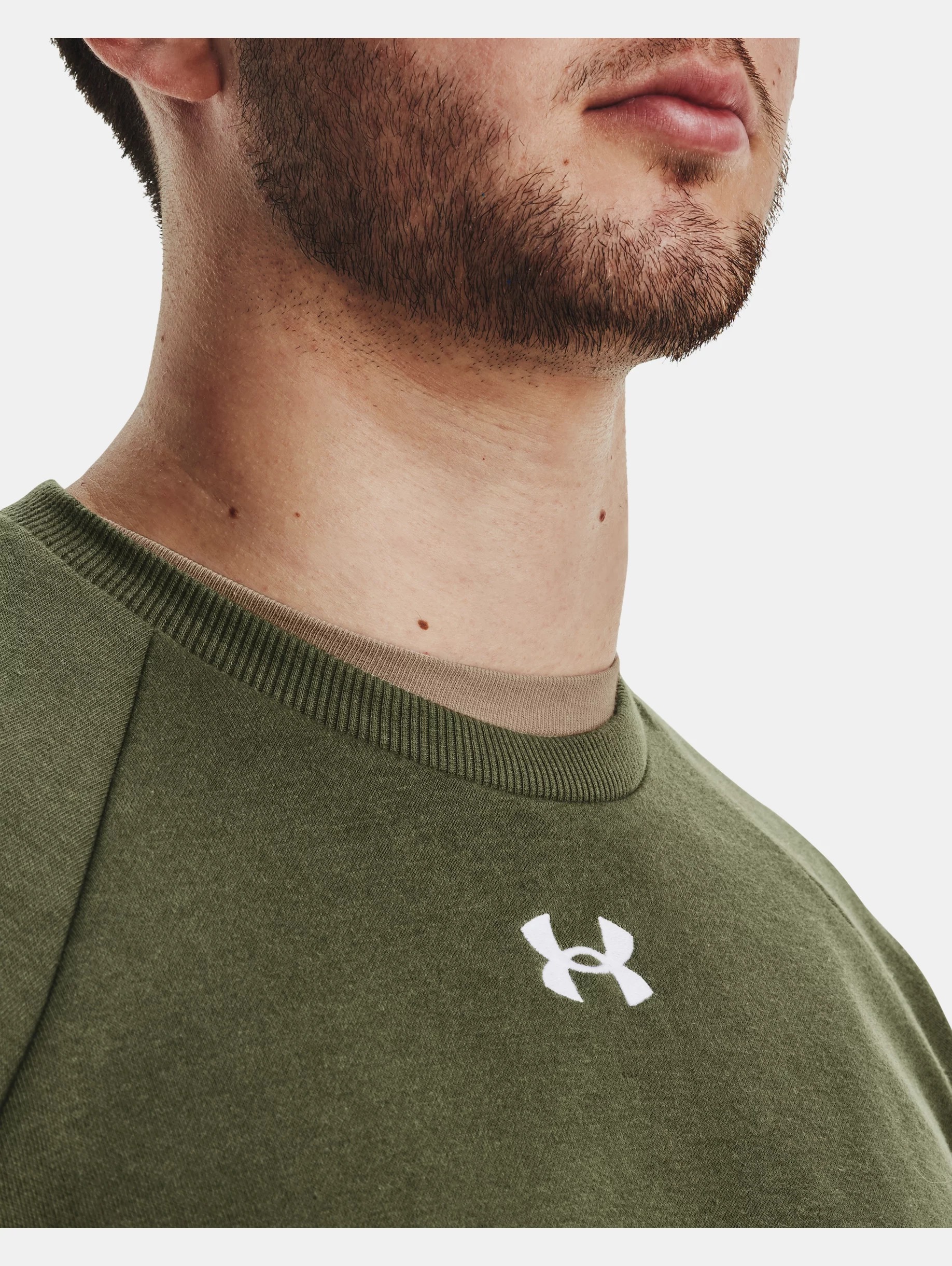 Men's UA Rival Fleece Crew - 6