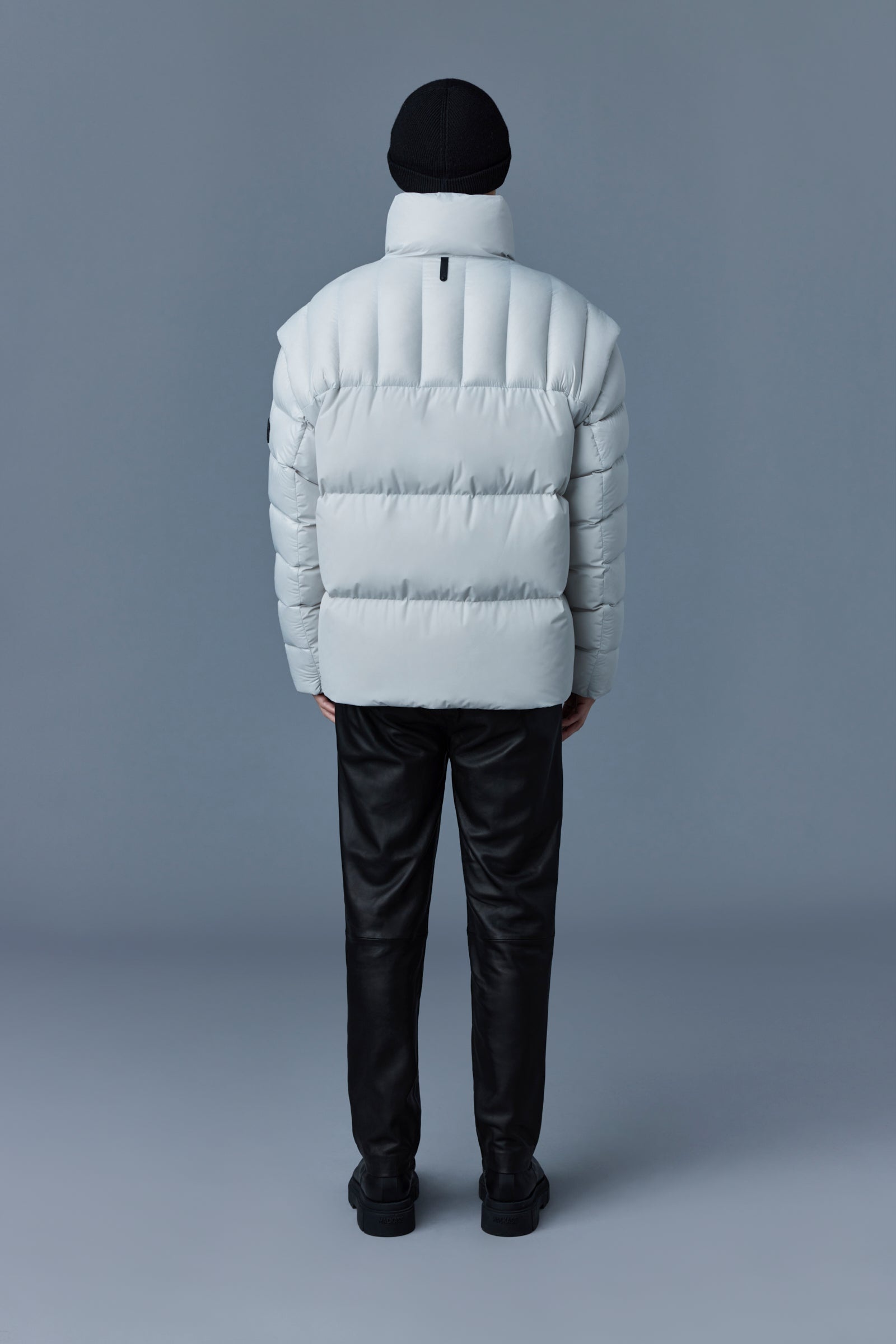 FREDERIC 2-in-1 matte duvet down jacket for men - 4