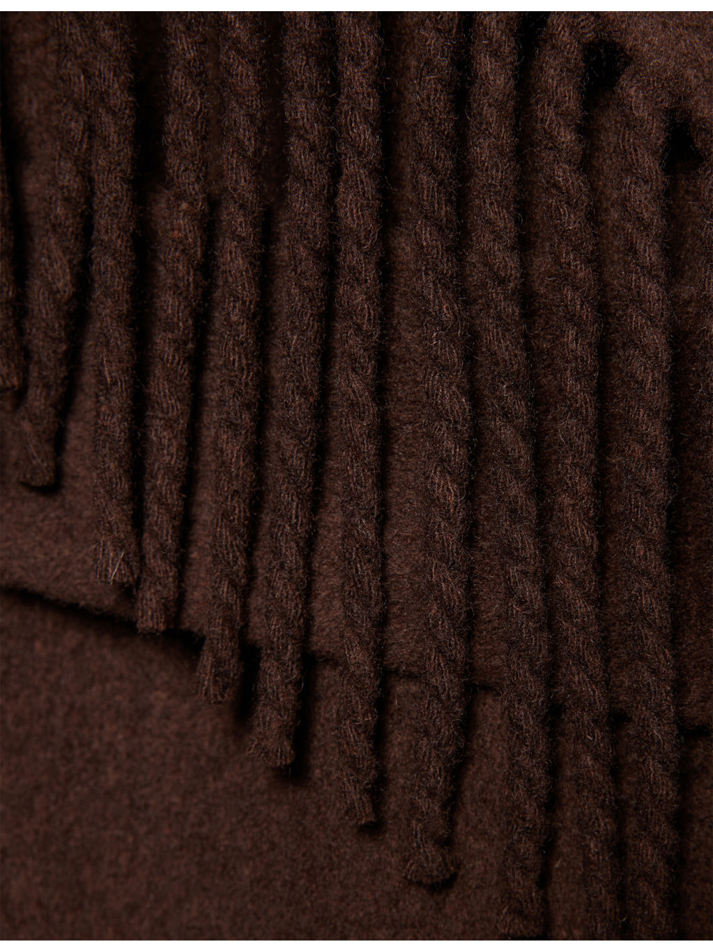 Carrie Fringed Wool-Blend Coat - 6