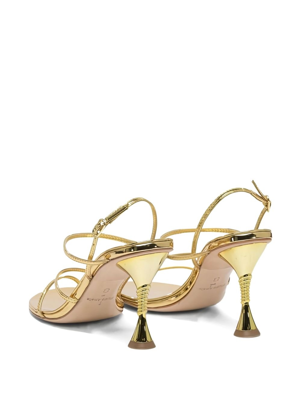 90mm Helix metallic-effect sandals - 3