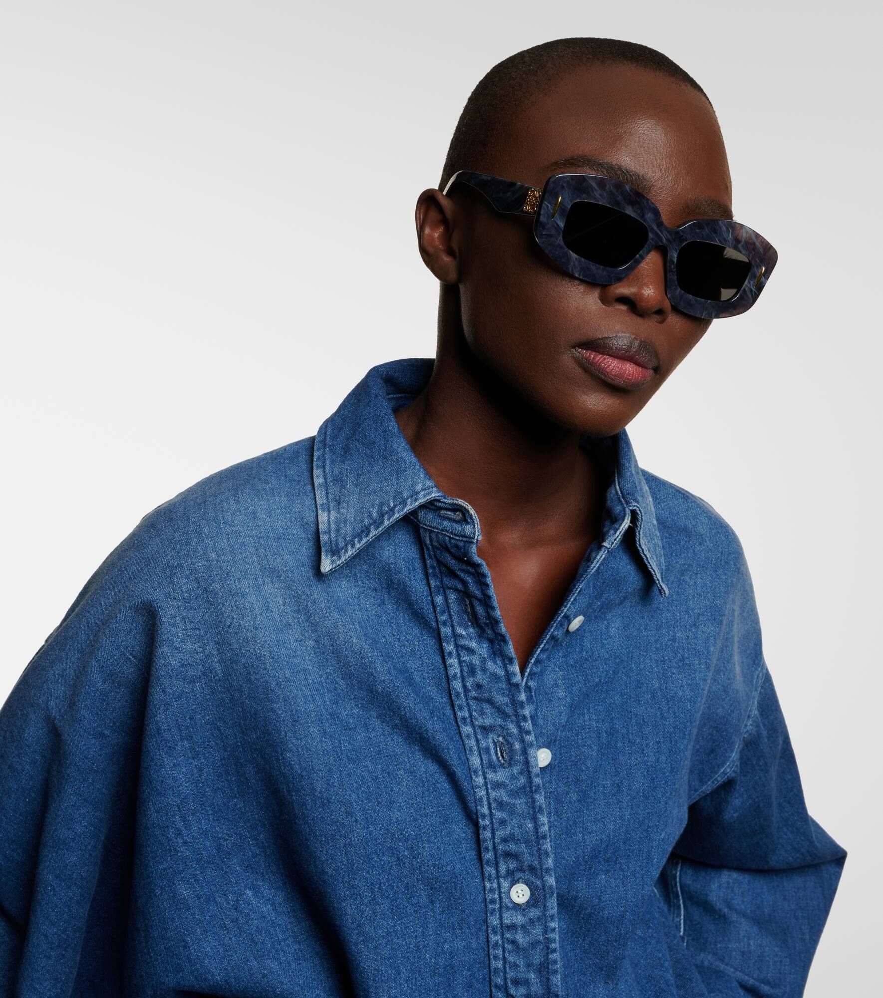 Anagram oversized sunglasses - 3