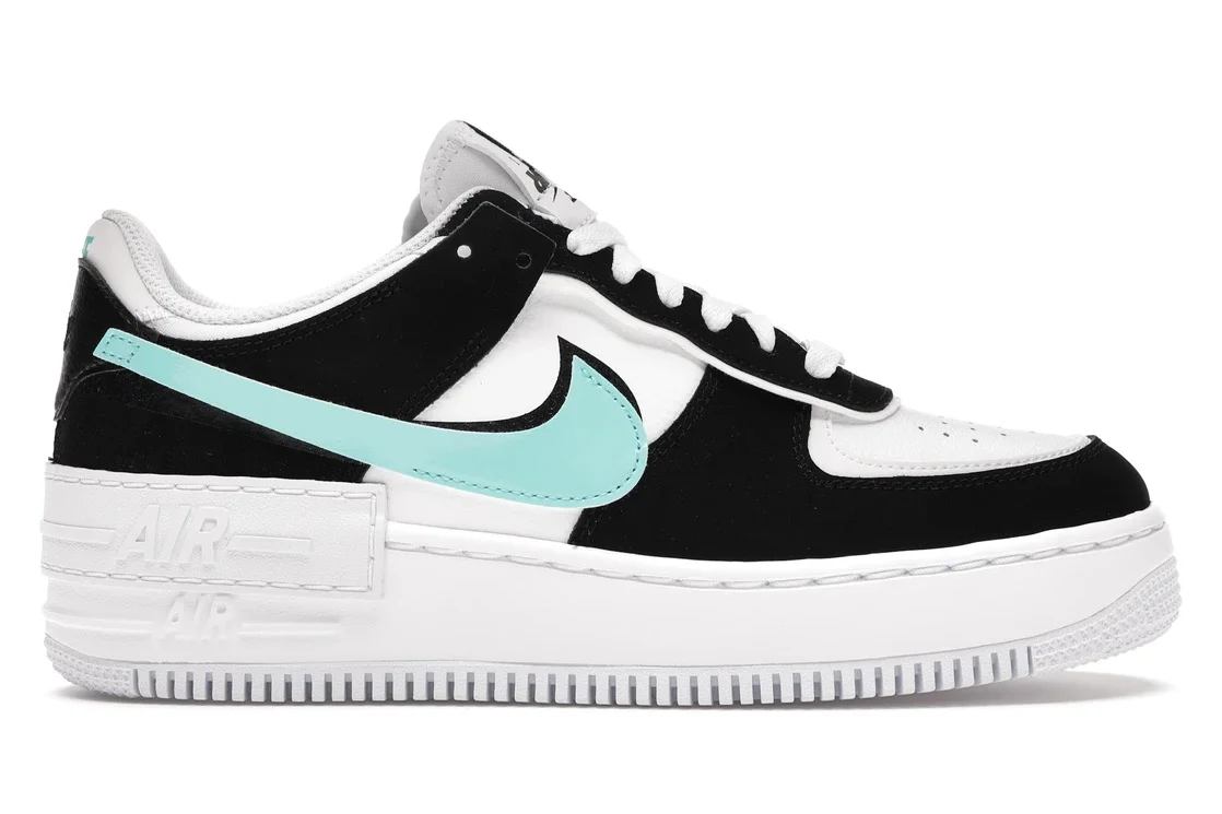 Nike Air Force 1 Shadow 화이트 블랙 오로라 (W) - 1