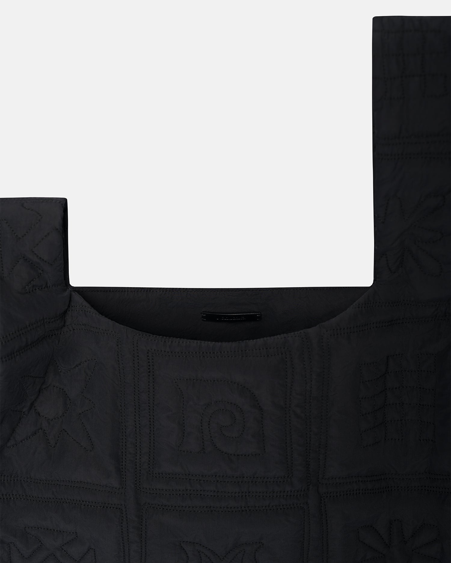 Quilted Tech-Poplin Clutch Bag - 4