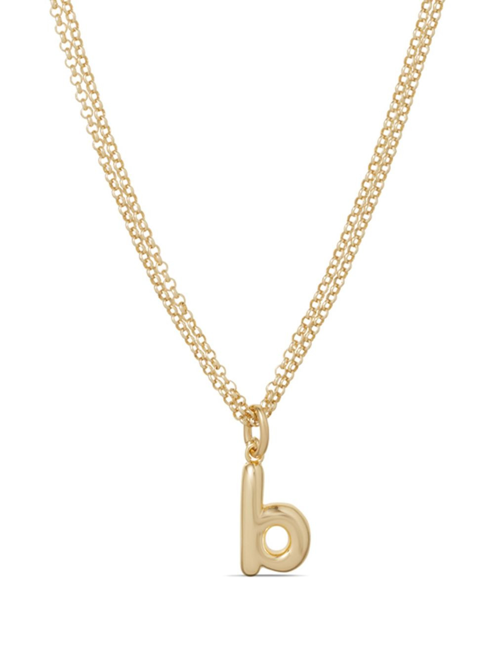 The Puffy Initial necklace - 2
