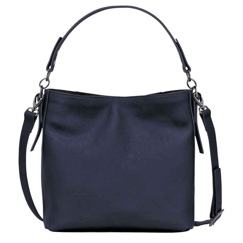 Longchamp 3D S Crossbody bag Bilberry - Leather 4