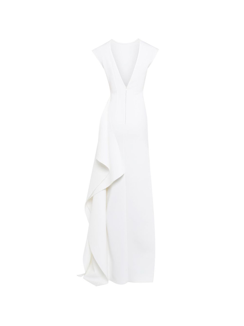 A.W.A.K.E. MODE draped-detail maxi dress outlook