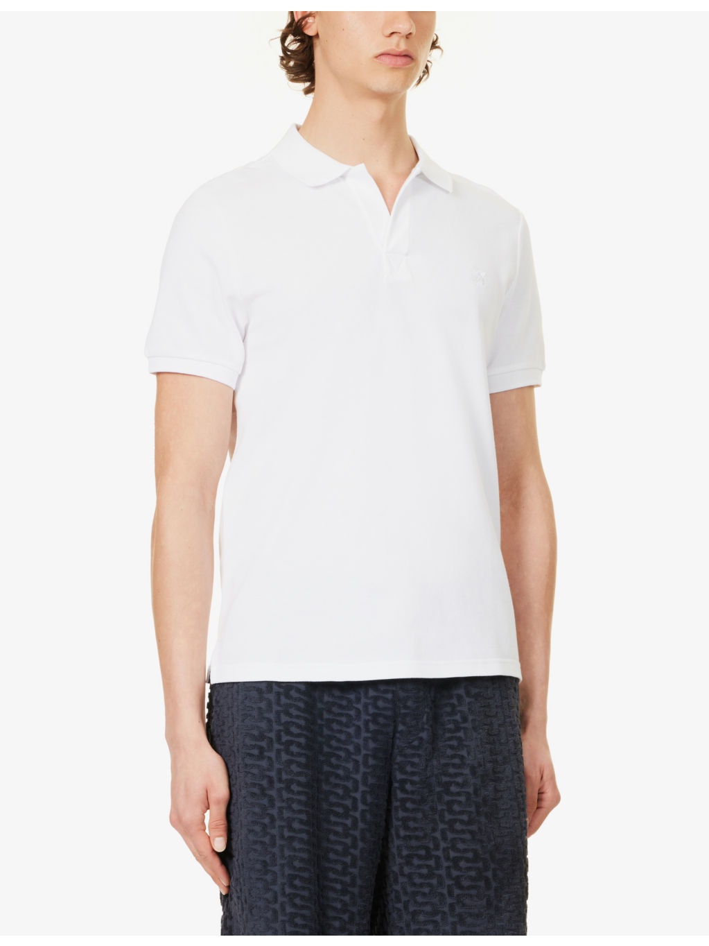 Palatin logo-embroidered cotton polo shirt - 3