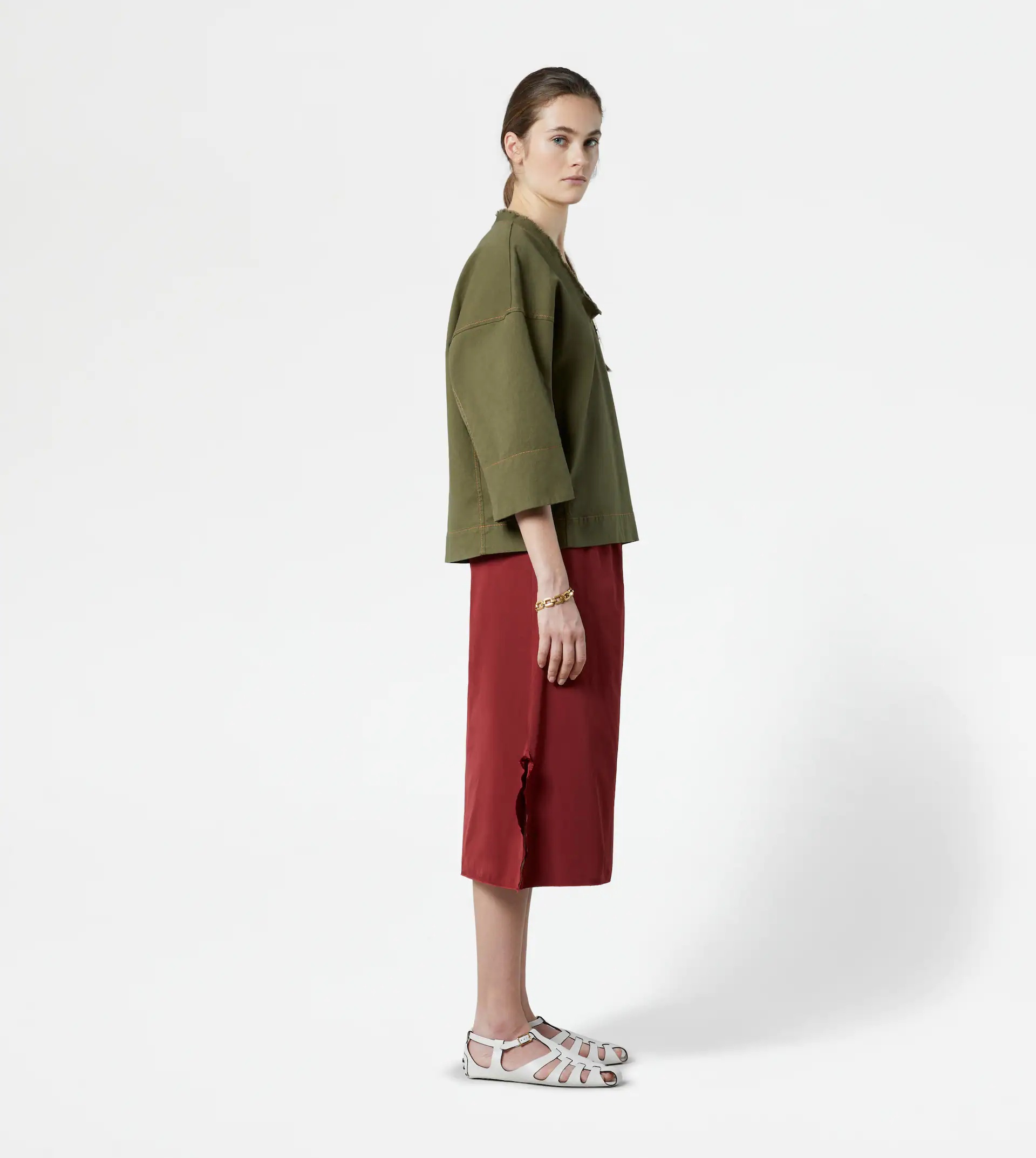 BLOUSE - GREEN - 4