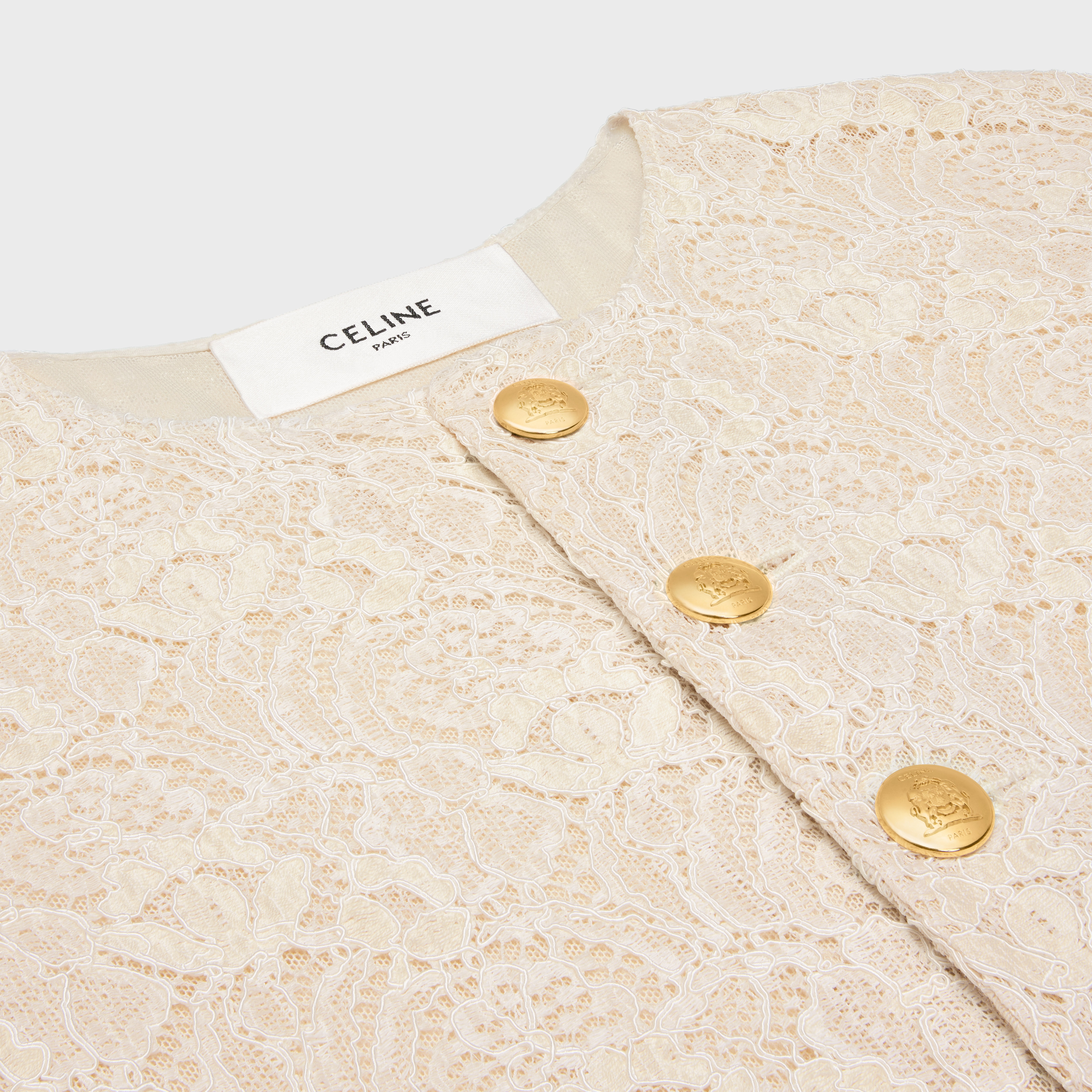 chelsea jacket in lace - 3