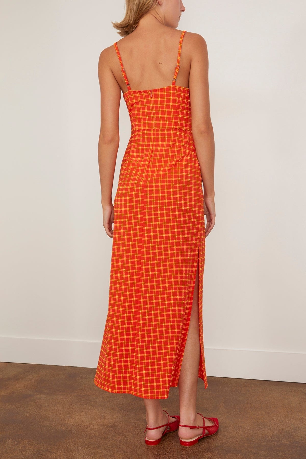 Lila Dress in Orange - 4