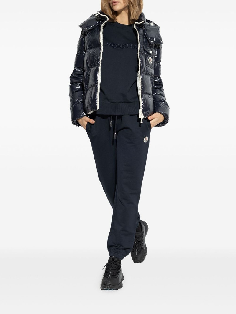 Moncler logo-embroidered sweatshirt outlook