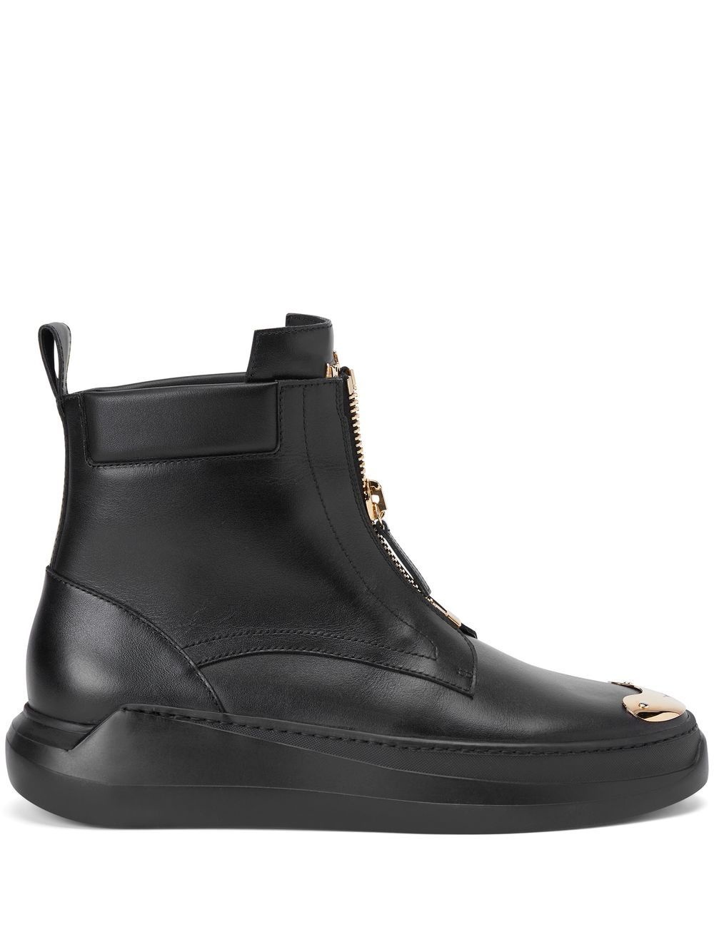 Denoel zip ankle boots - 1