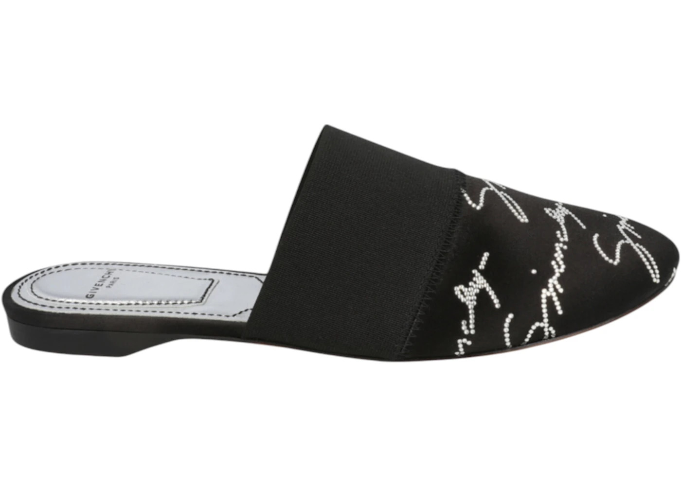 Givenchy Crystal Embellished Bedford Mules Black (Women's) - 1