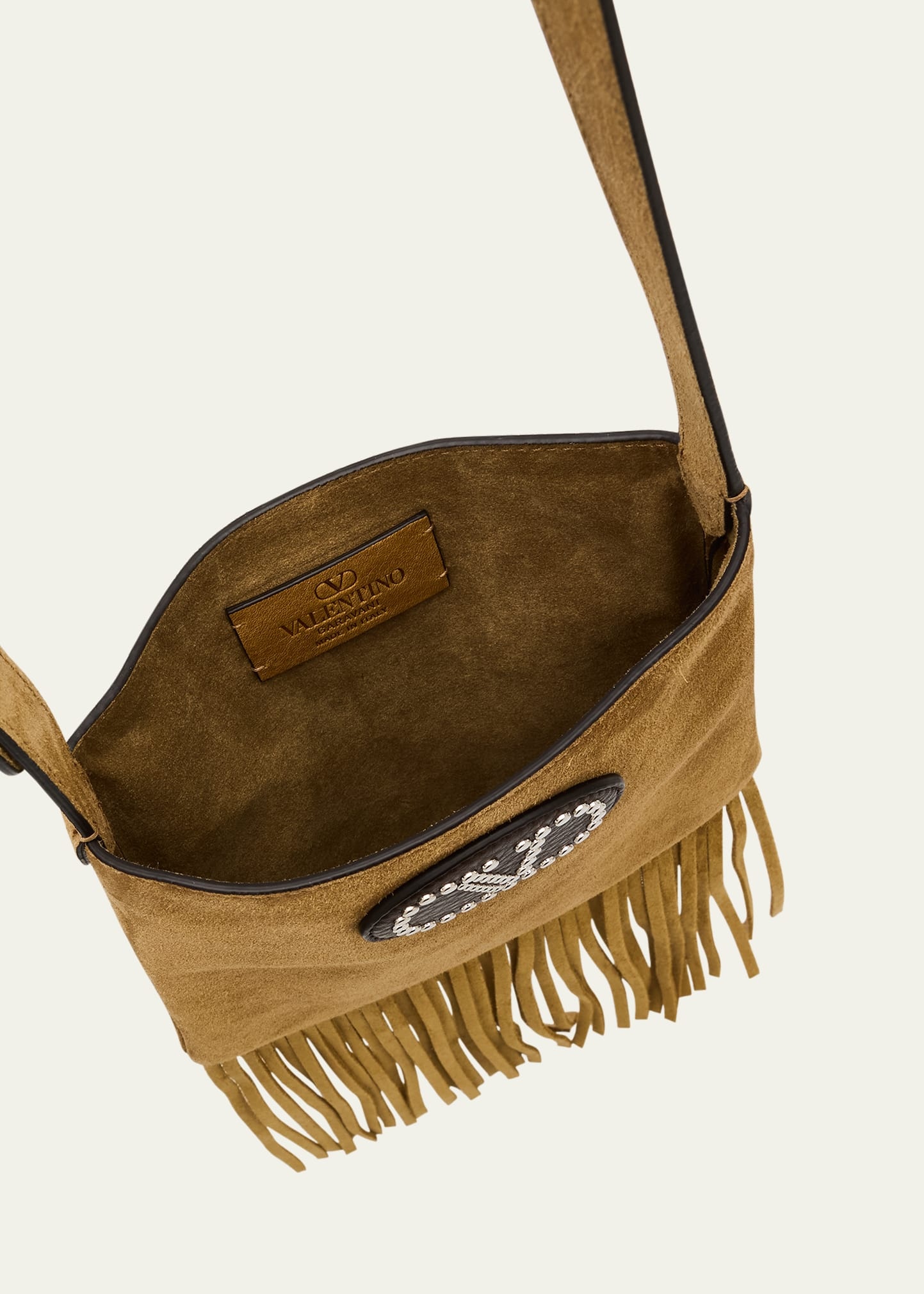 Nellcote Fringe Suede Crossbody Bag - 4