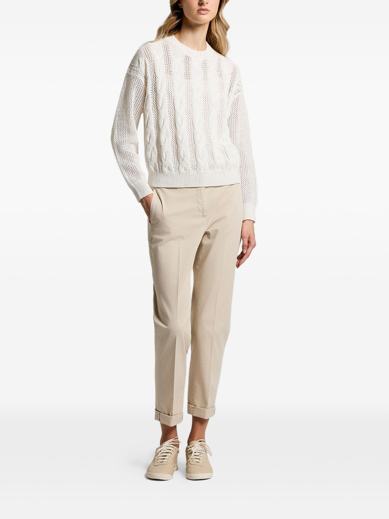 PESERICO cuffed trousers outlook