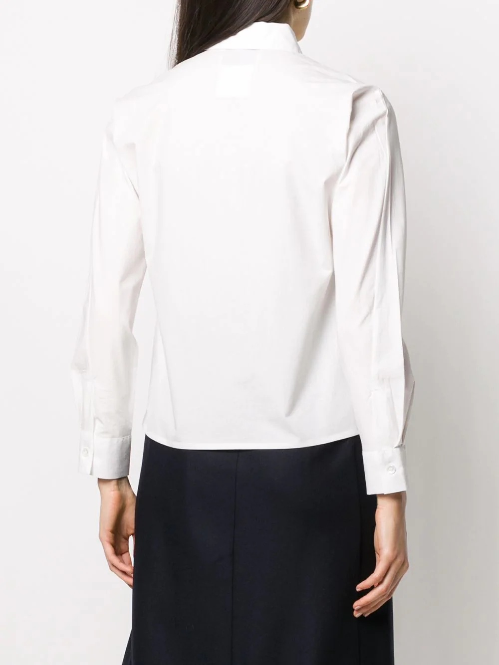 plain cotton shirt - 4