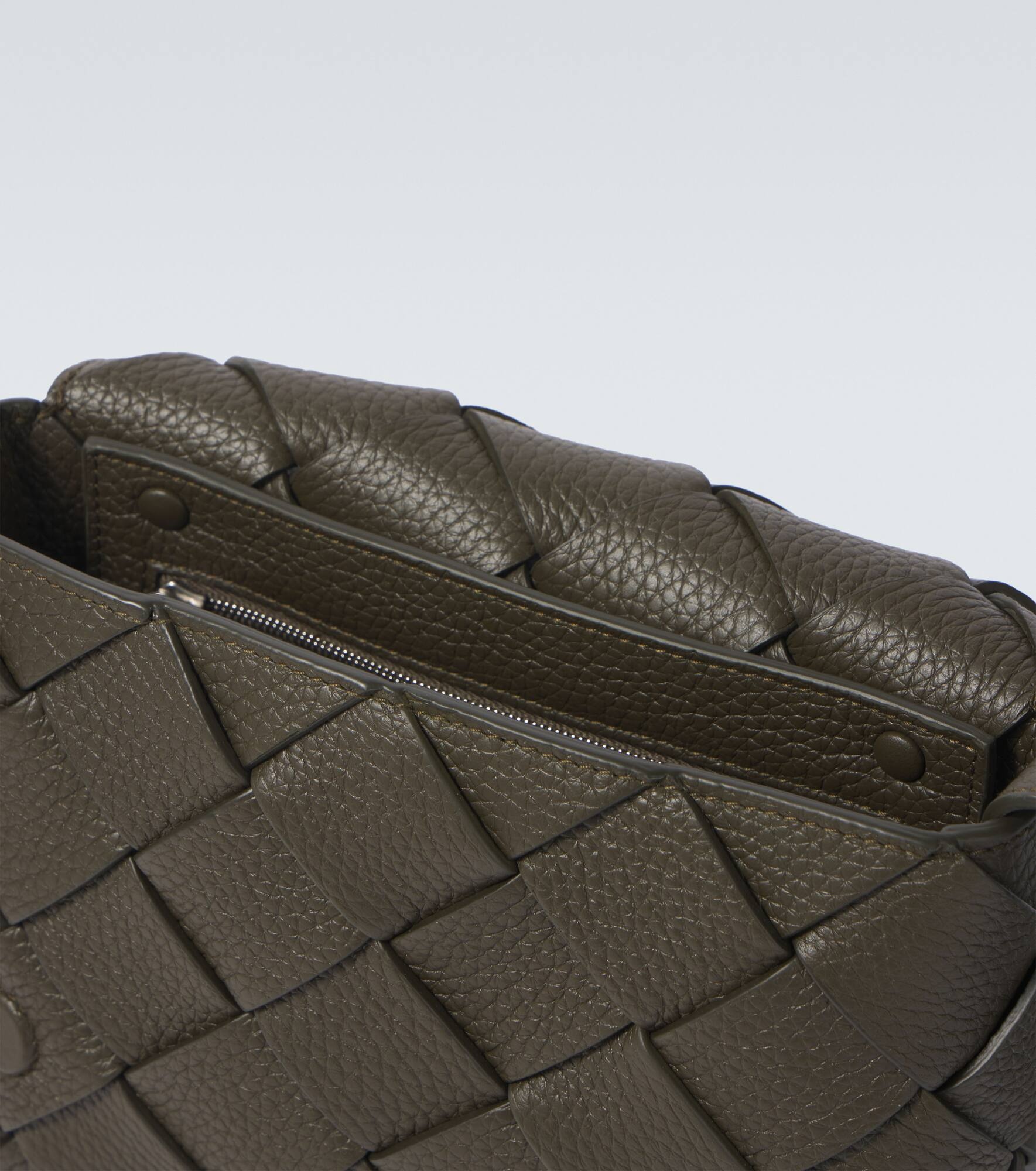 【Bottega Veneta】 Diago Crossbody Bag Khaki Bottega Veneta® Men's Diago in Travertine. Shop online now.