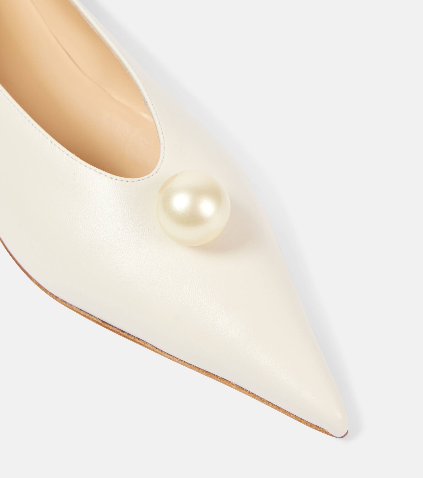 Leather ballet flats - 5