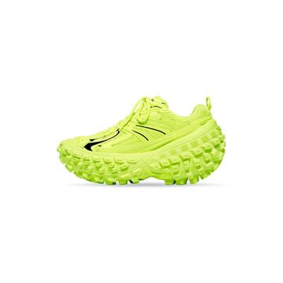 BALENCIAGA Men's Defender Sneaker in Fluo Yellow outlook