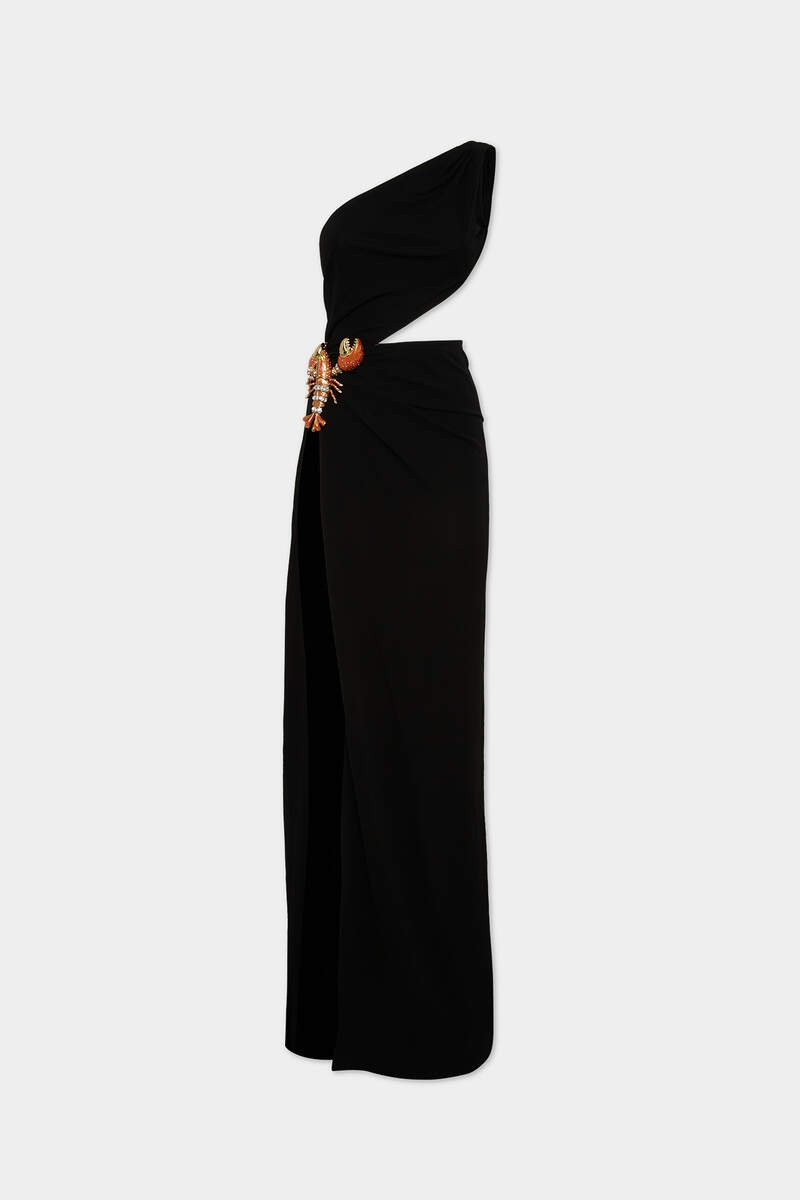 ONE SHOULDER EVENING DRESS 1