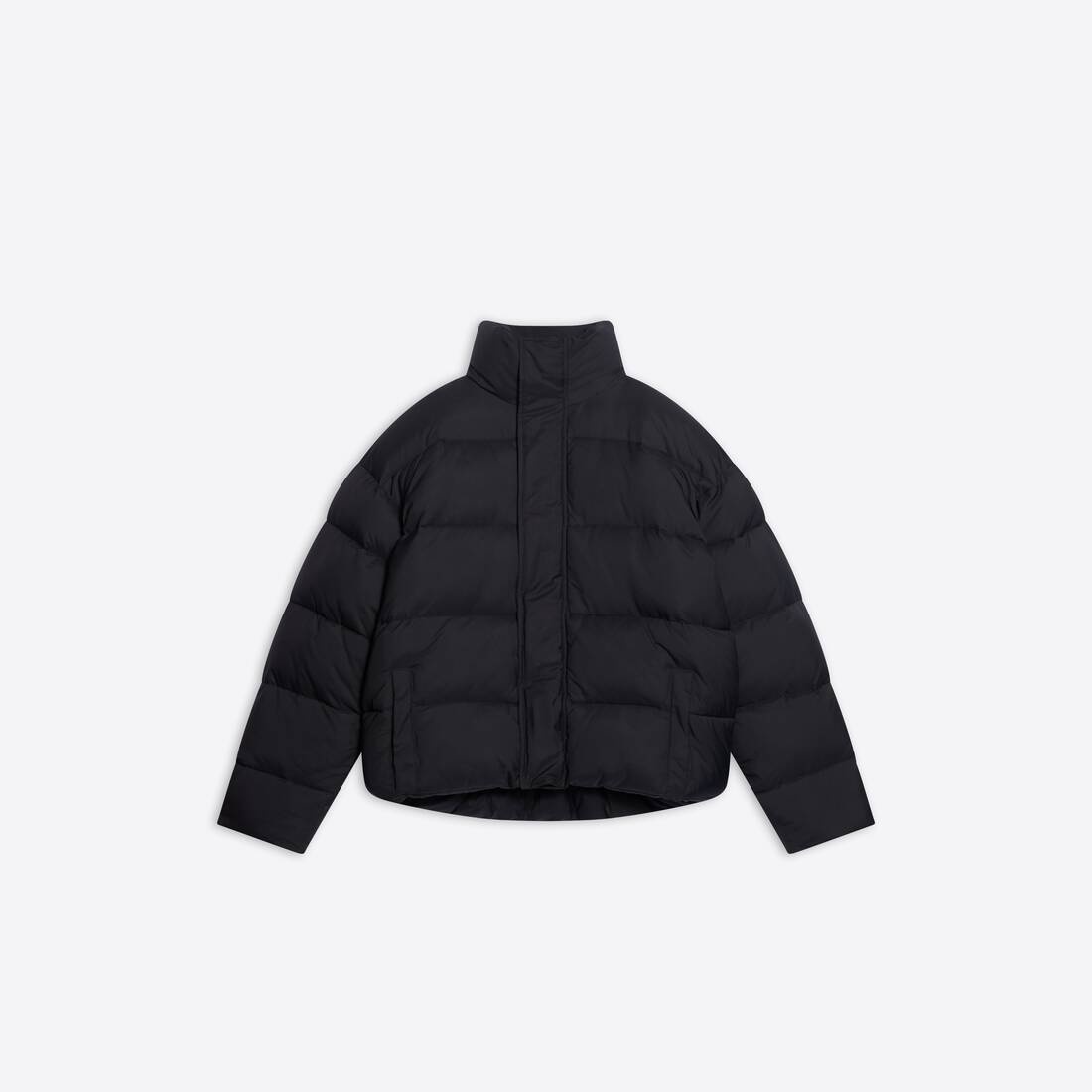 Men's Bb Puffer Jacket in Black - 1