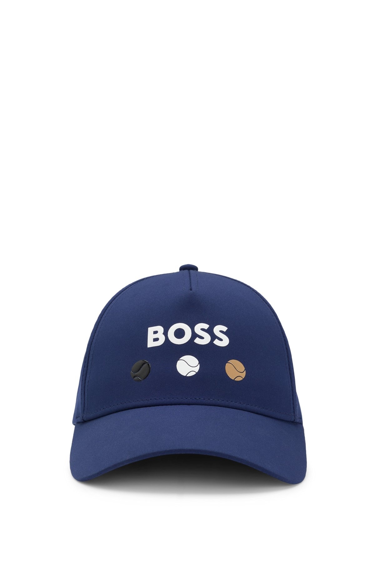LOGO-DETAILED CAP IN STRETCH NYLON - 2