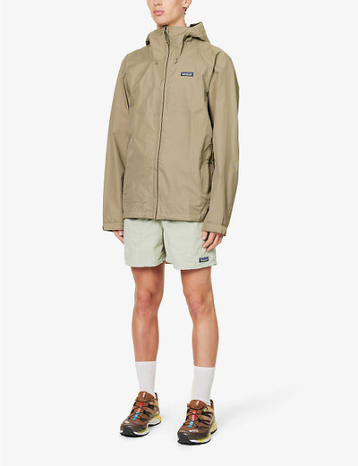 Patagonia Baggies Lights brand-patch recycled-polyester shorts outlook