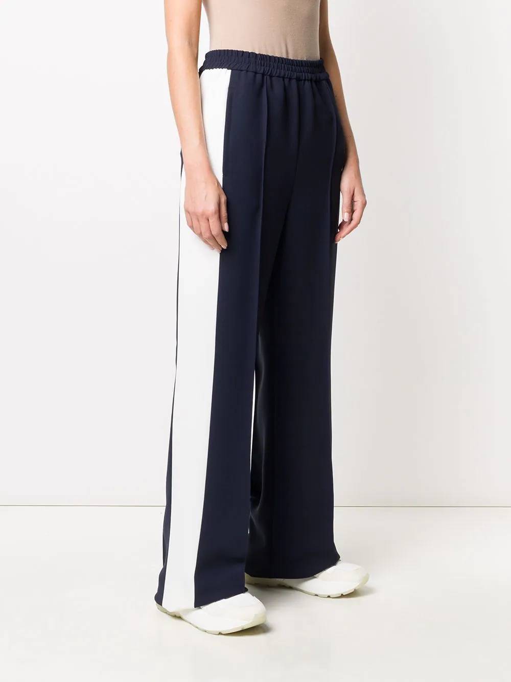 side stripe track pants - 3