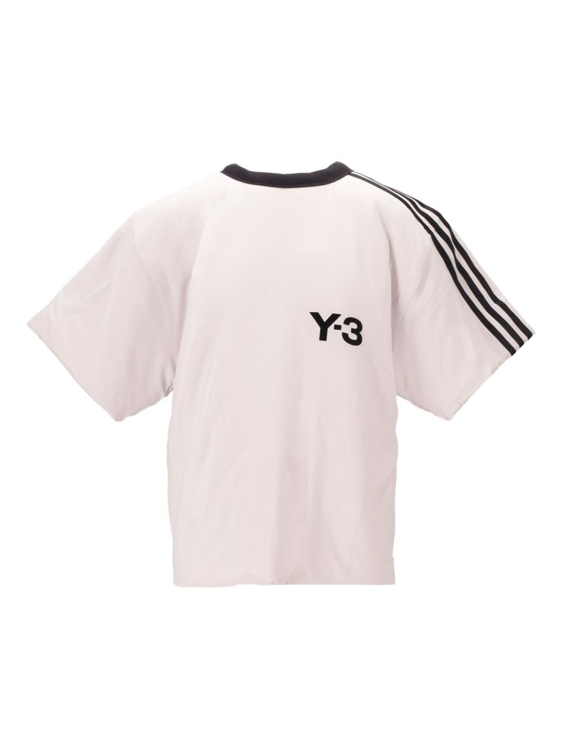 Y-3 padded stripes t-shirt 1