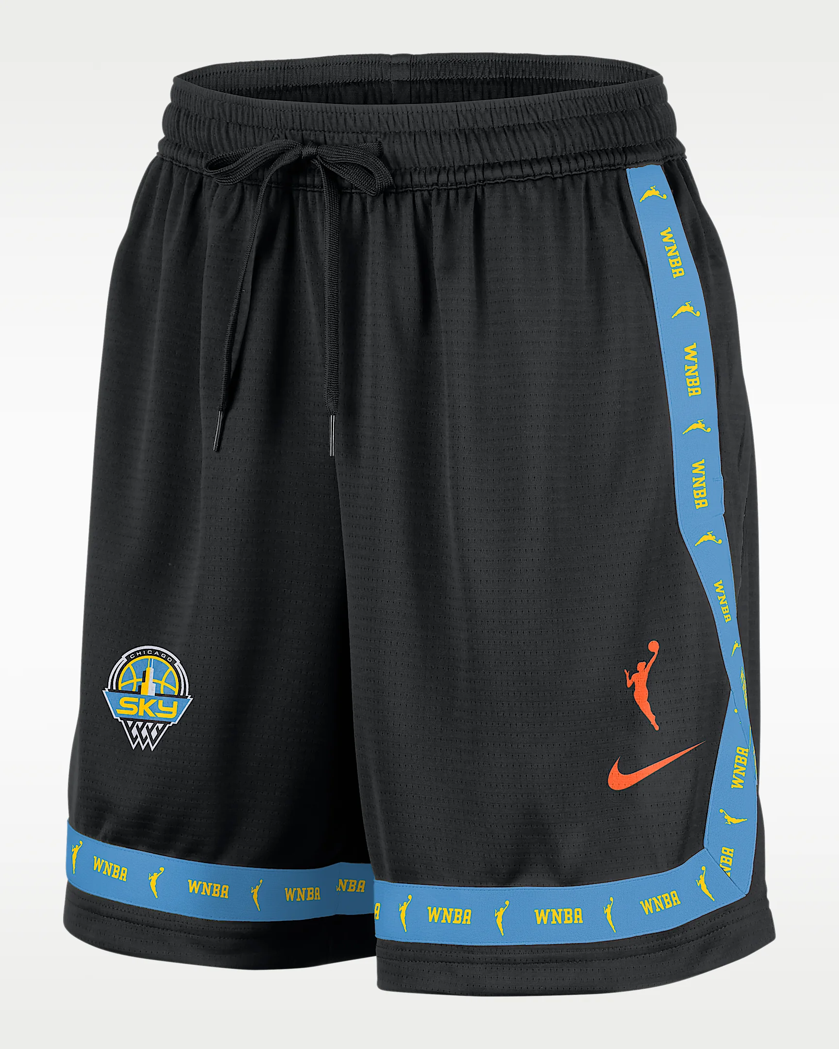 Chicago Sky Women's Nike Crossover WNBA Shorts - 1