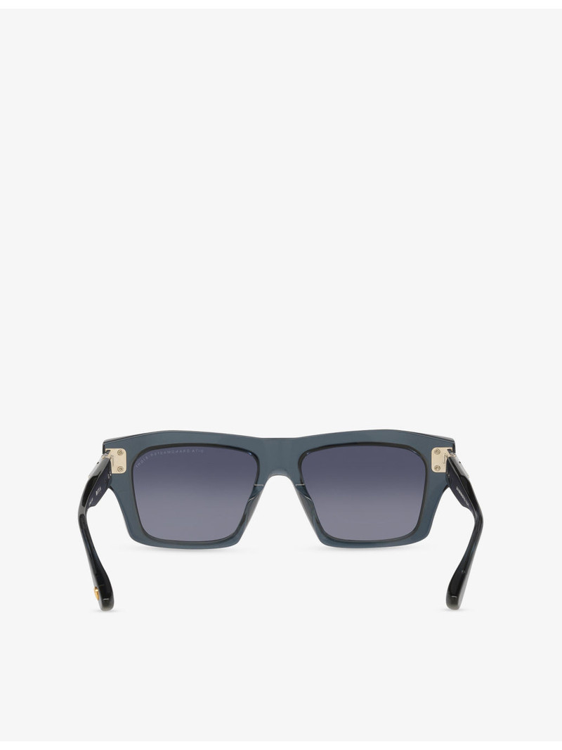 D4000474 Grandmaster-Eight Rectangular-Frame Acetate Sunglasses 3