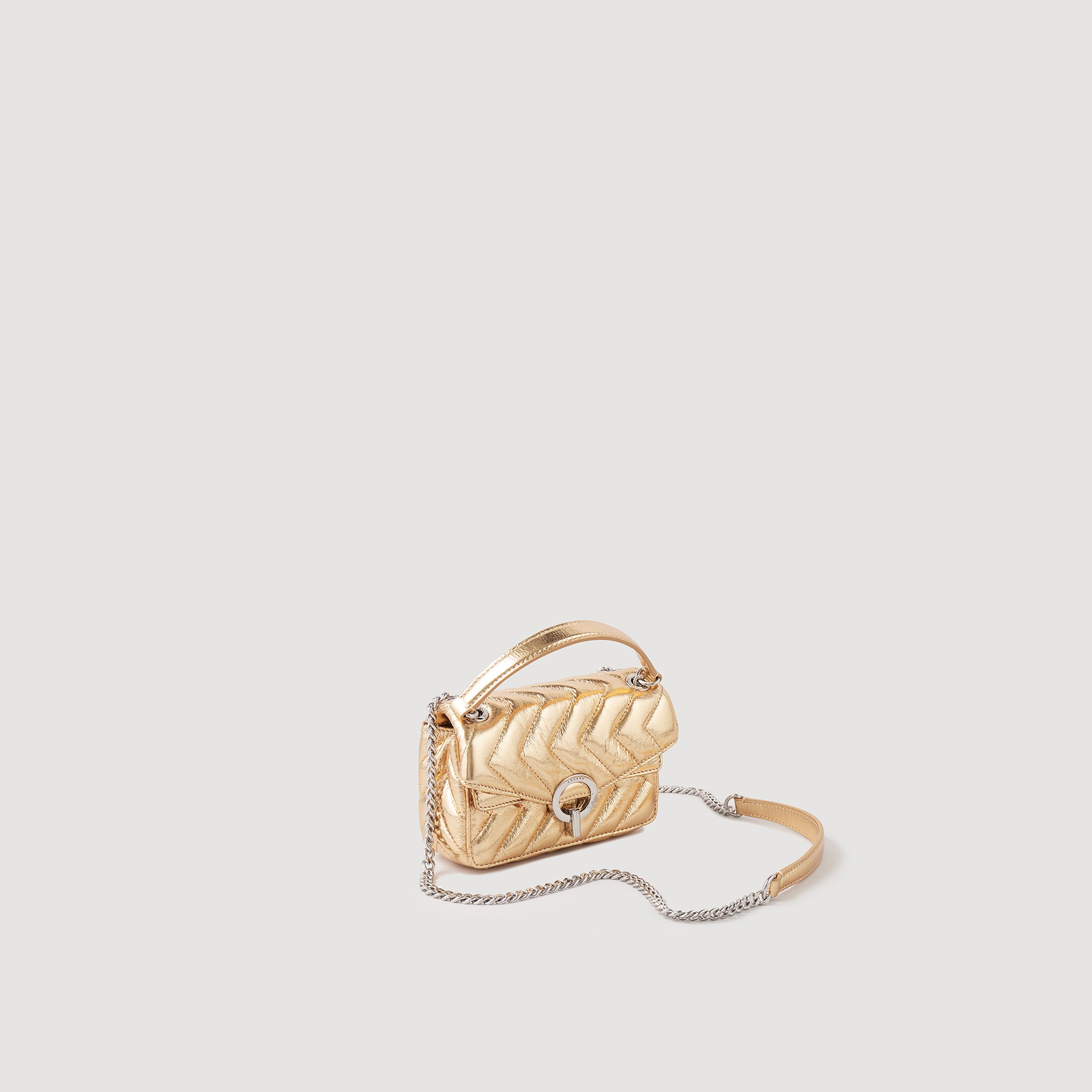 Metallic leather Yza Mini Bag 5