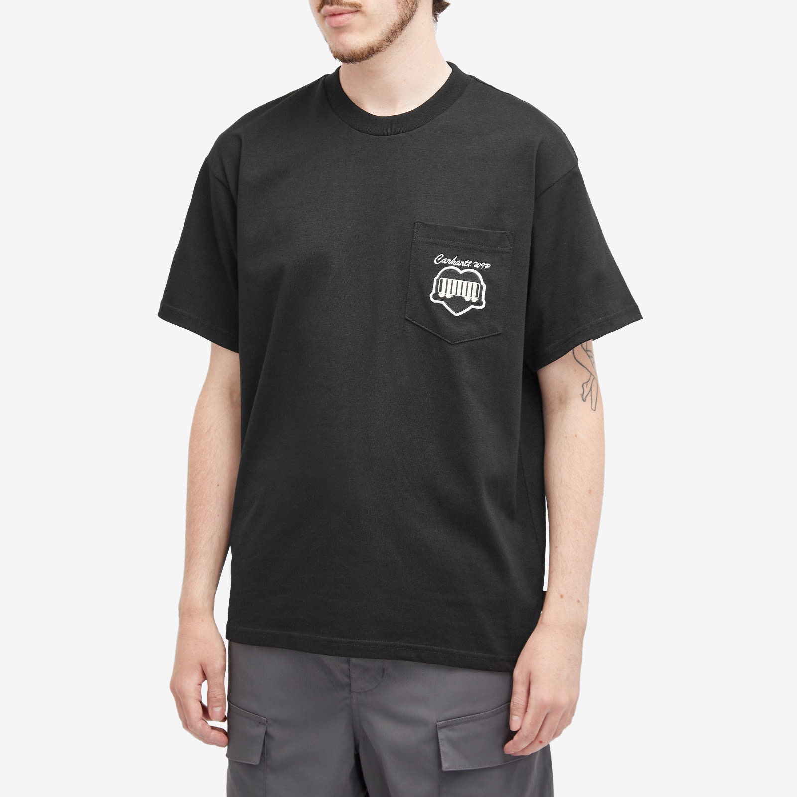 Carhartt WIP Heart Train Pocket T-Shirt - 2