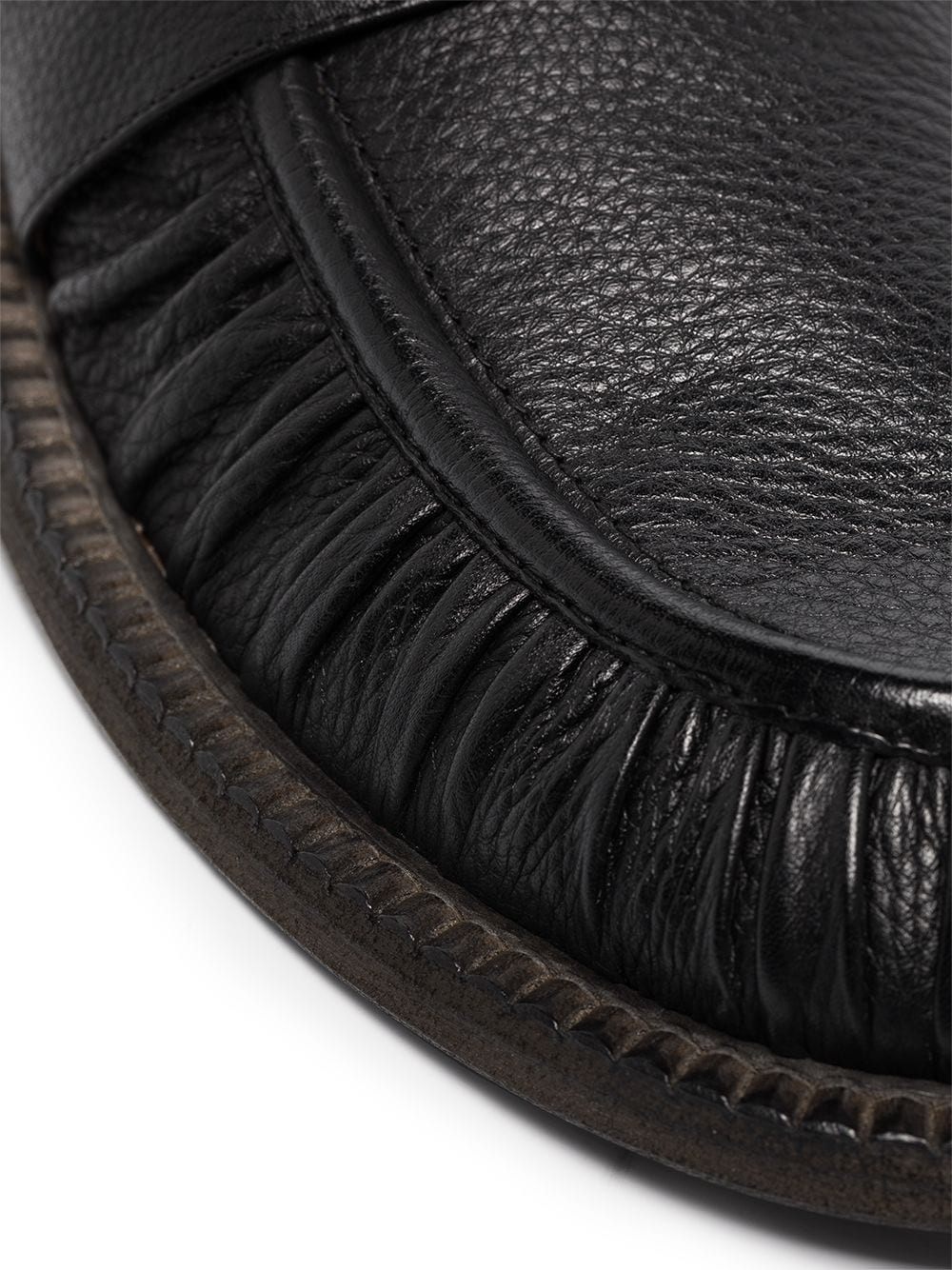 Alluce ruched leather loafers - 2