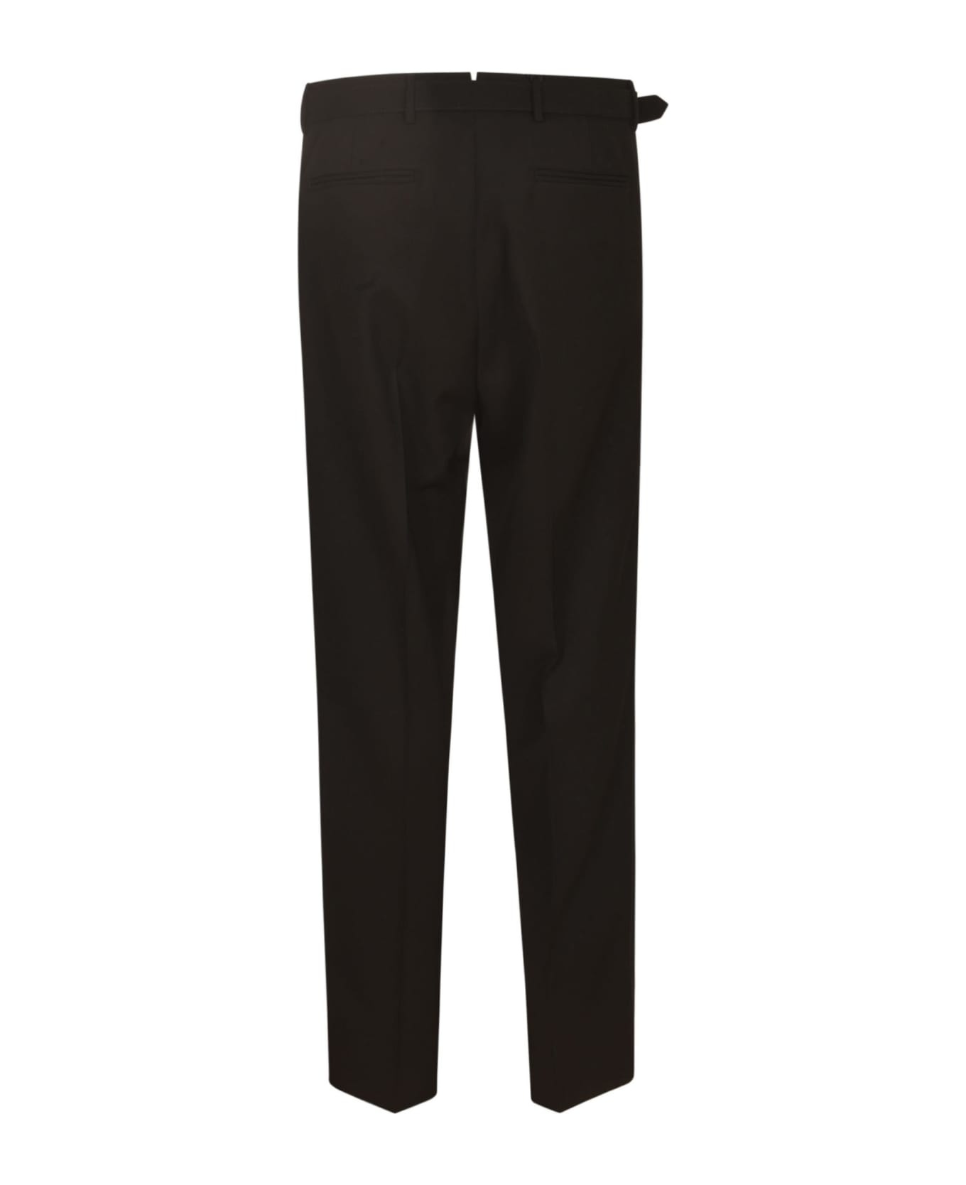 Belted Tailored Trosuers - 2