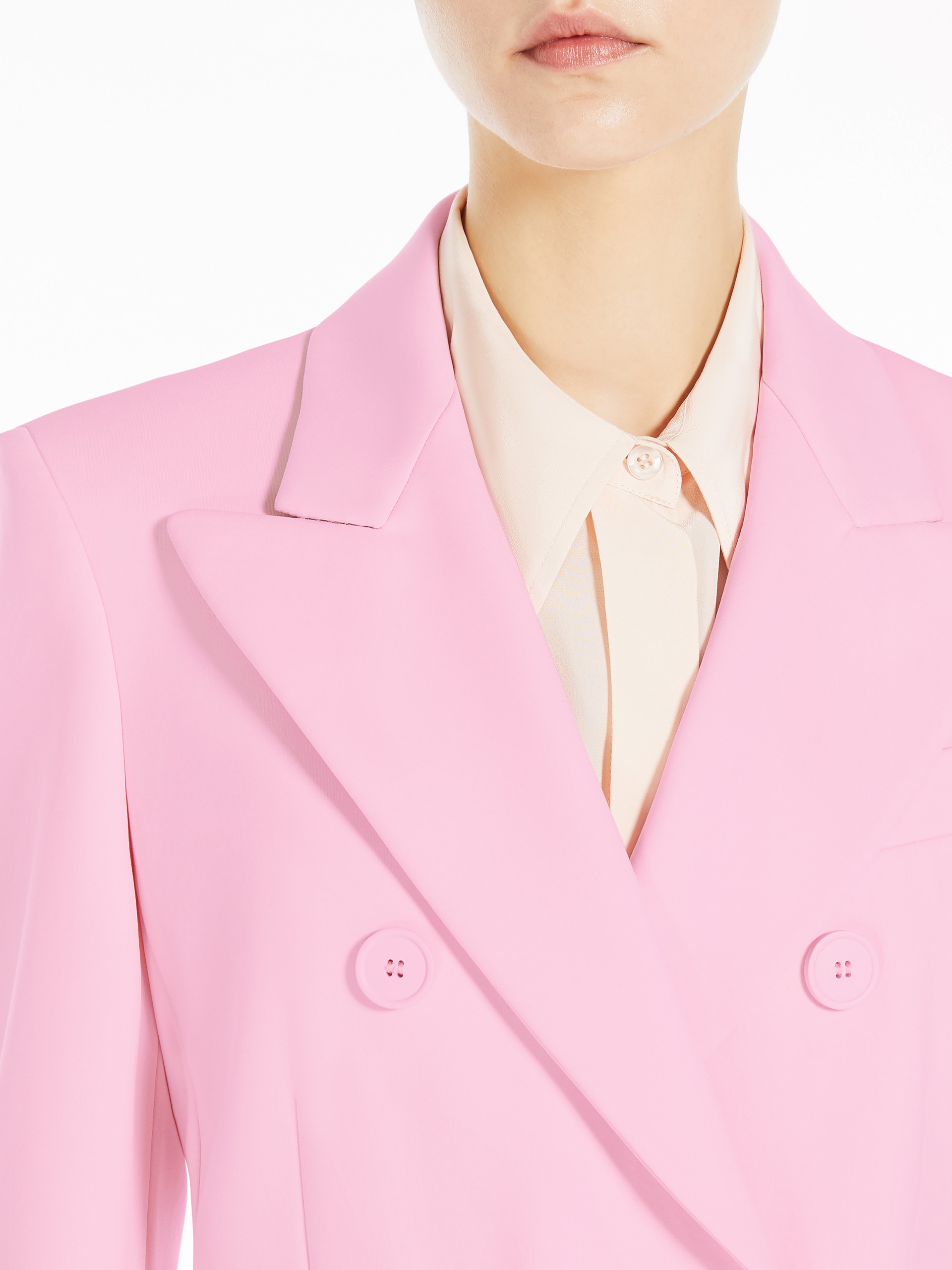FRIZZO Scuba-look jersey blazer - 5