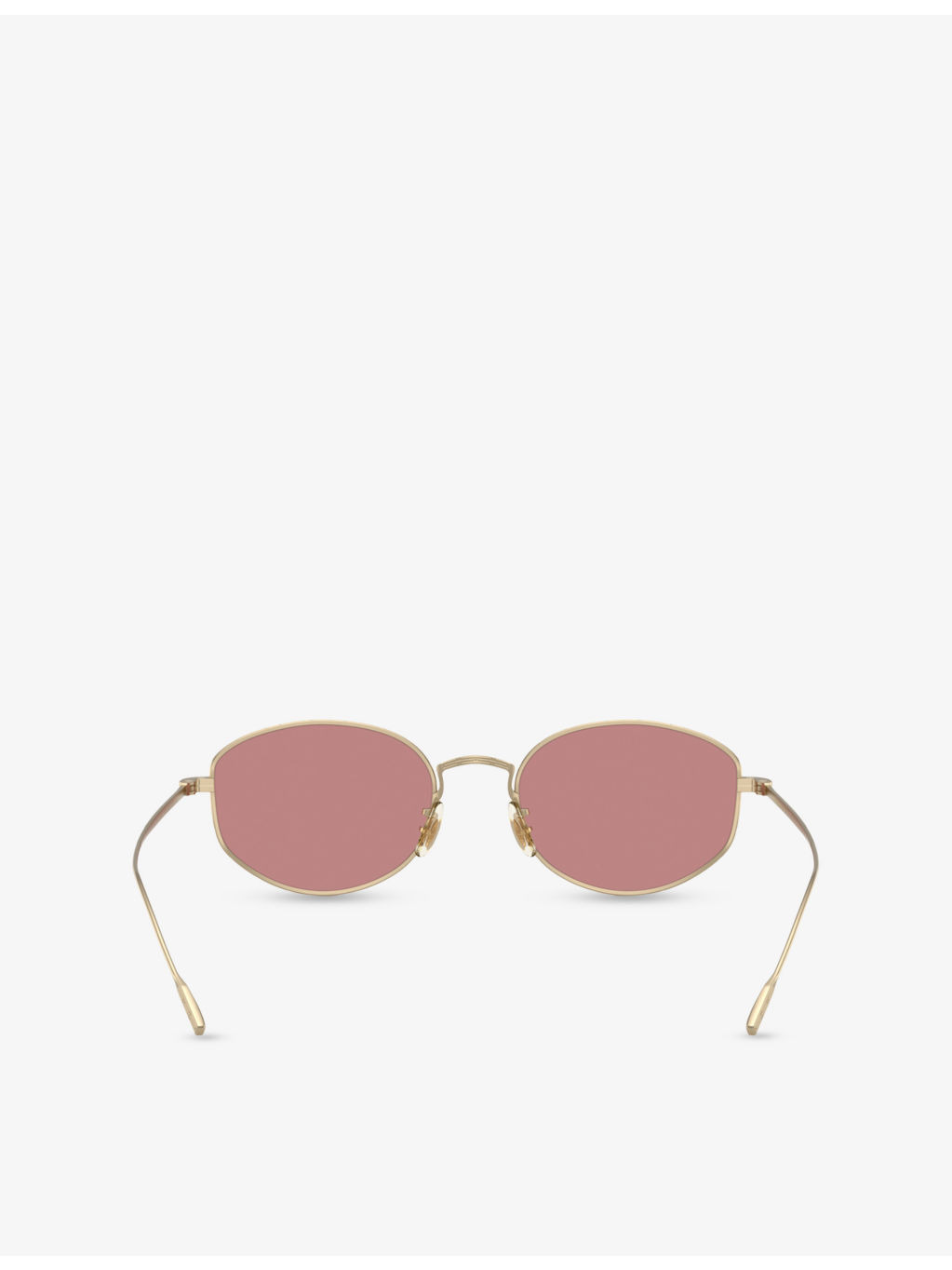 OV1347ST Sirry Oval-Frame Titanium Sunglasses - 4