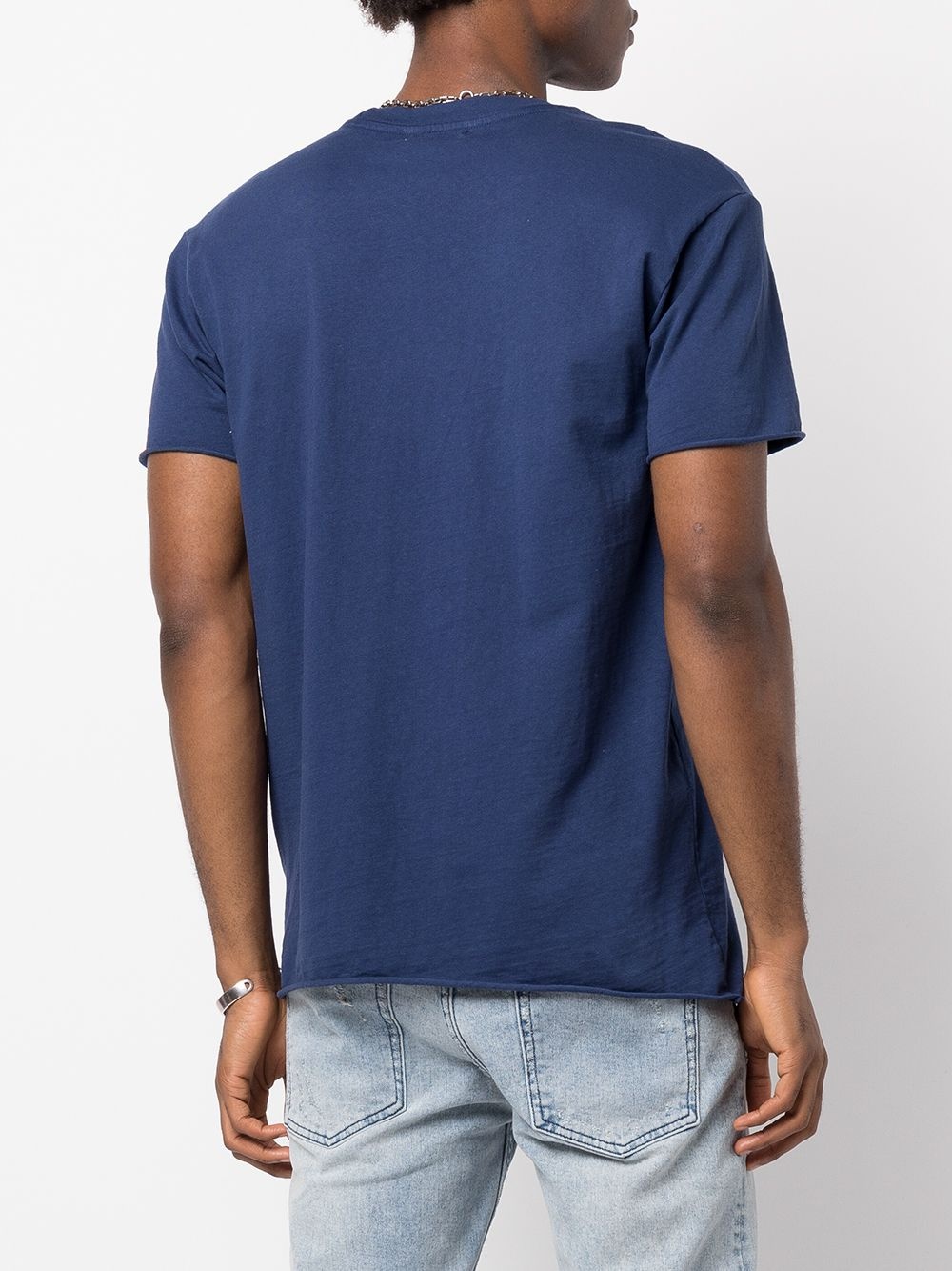 crew-neck fitted T-shirt - 4