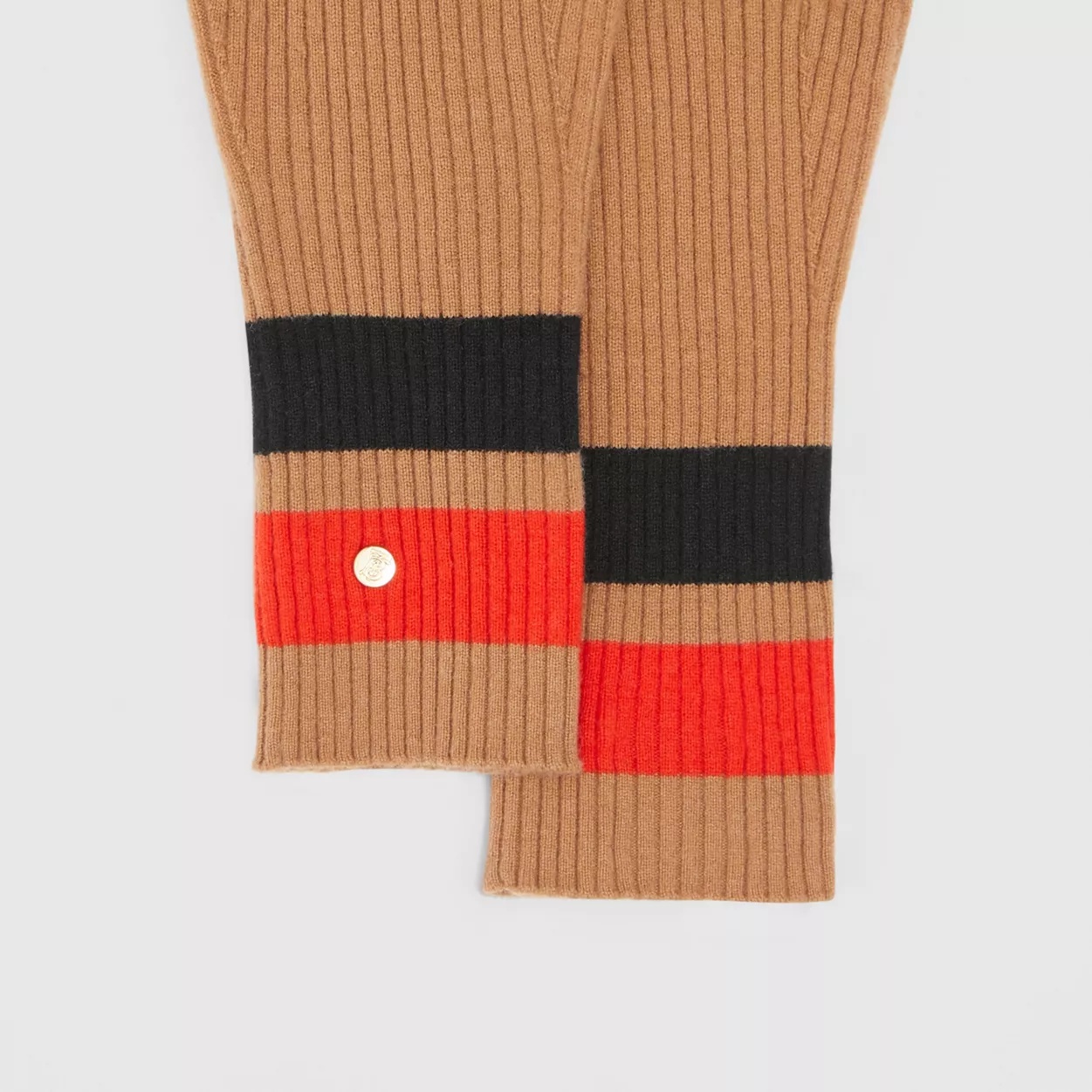 Monogram Motif Merino Wool Cashmere Gloves - 2