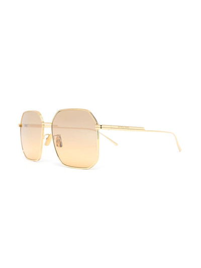 Bottega Veneta square-frame sunglasses outlook