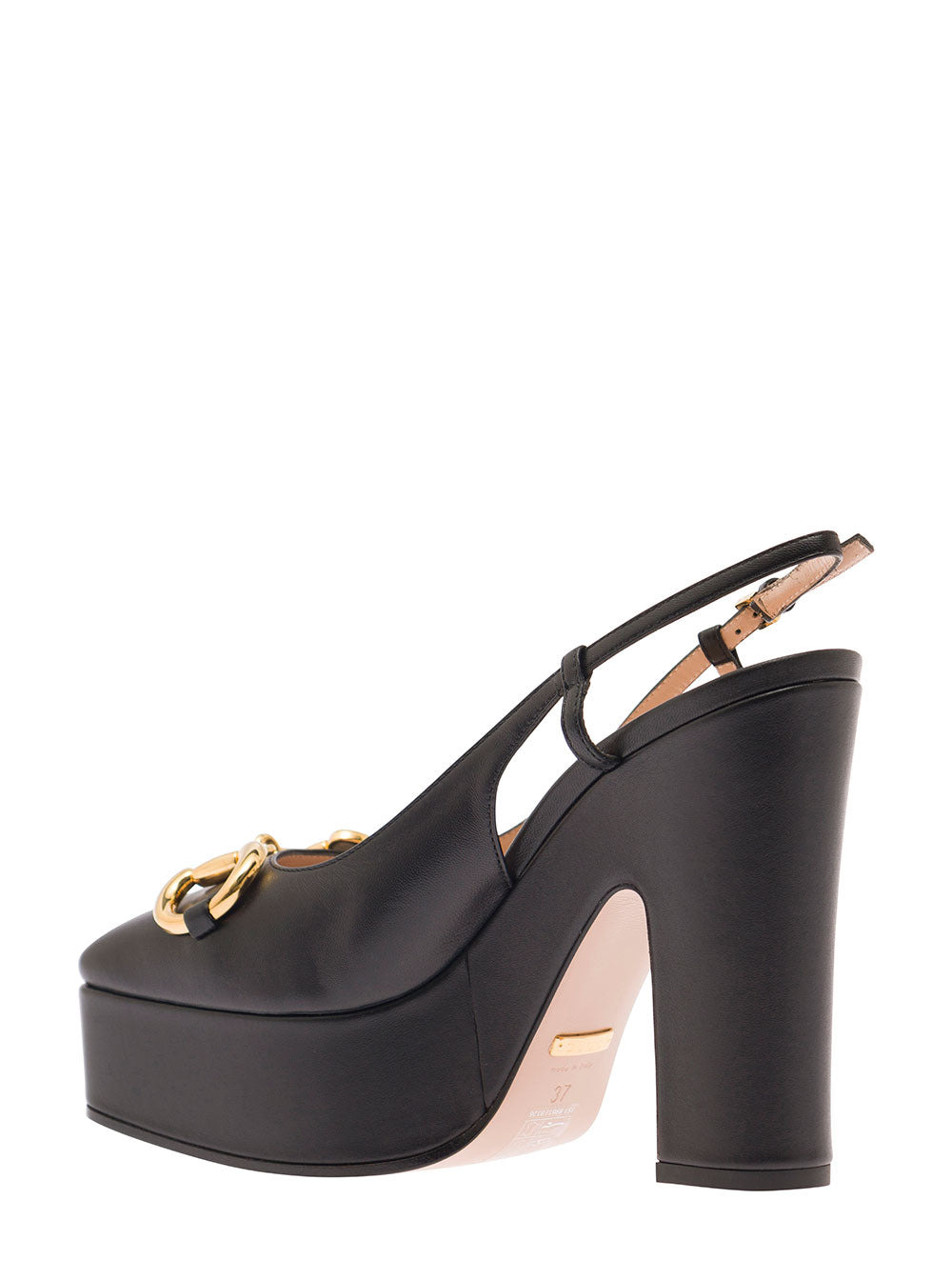 Gucci Women W Baby 85 Pltf Pump Lth W/Hb - 3
