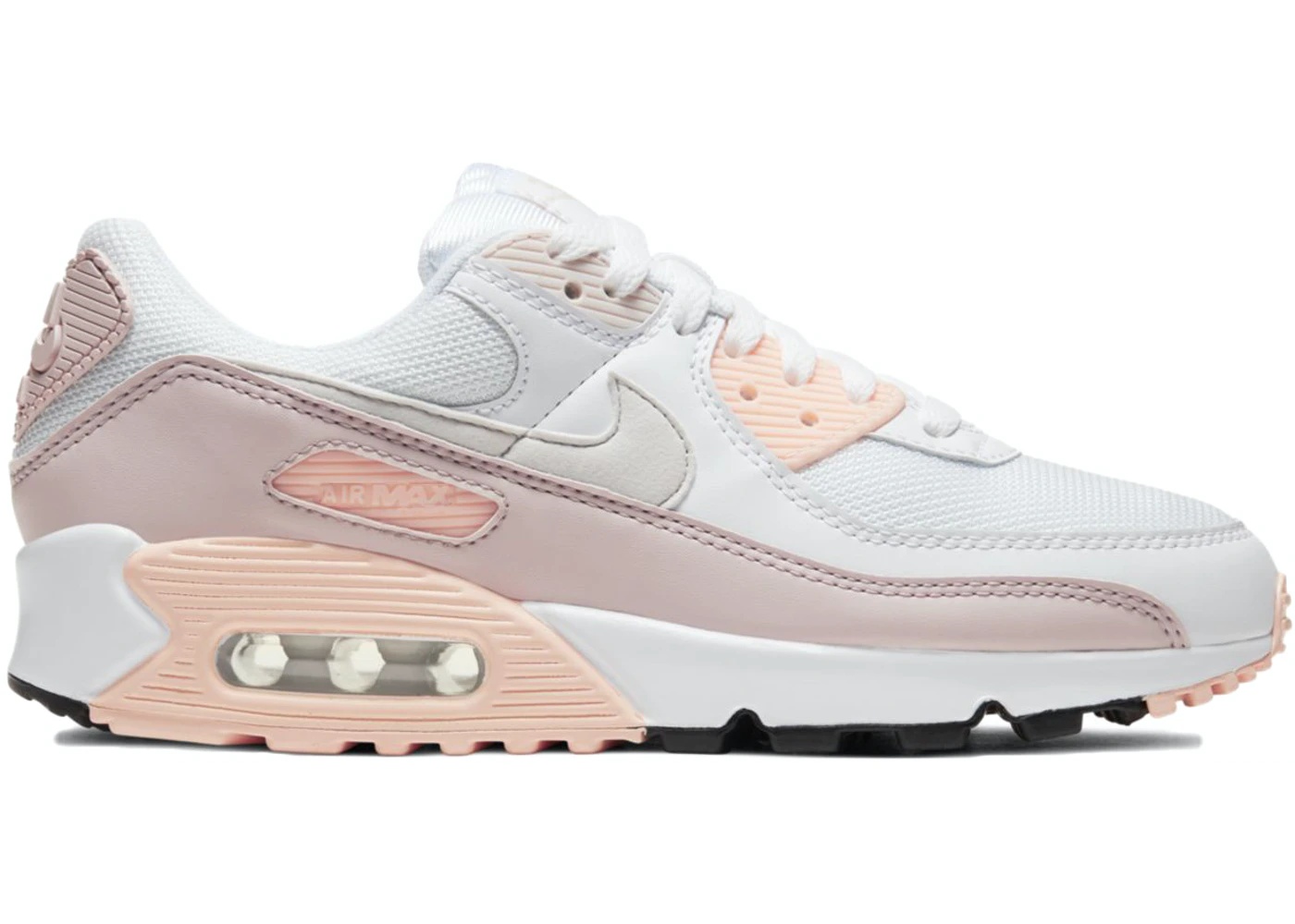 Nike Air Max 90 White Barely Rose (W) - 1