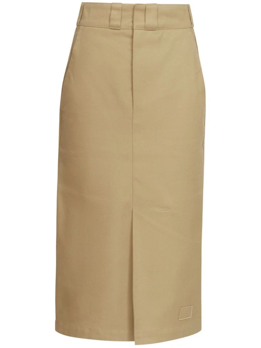 Maison Margiela Cotton Blend Midi Skirt - 1
