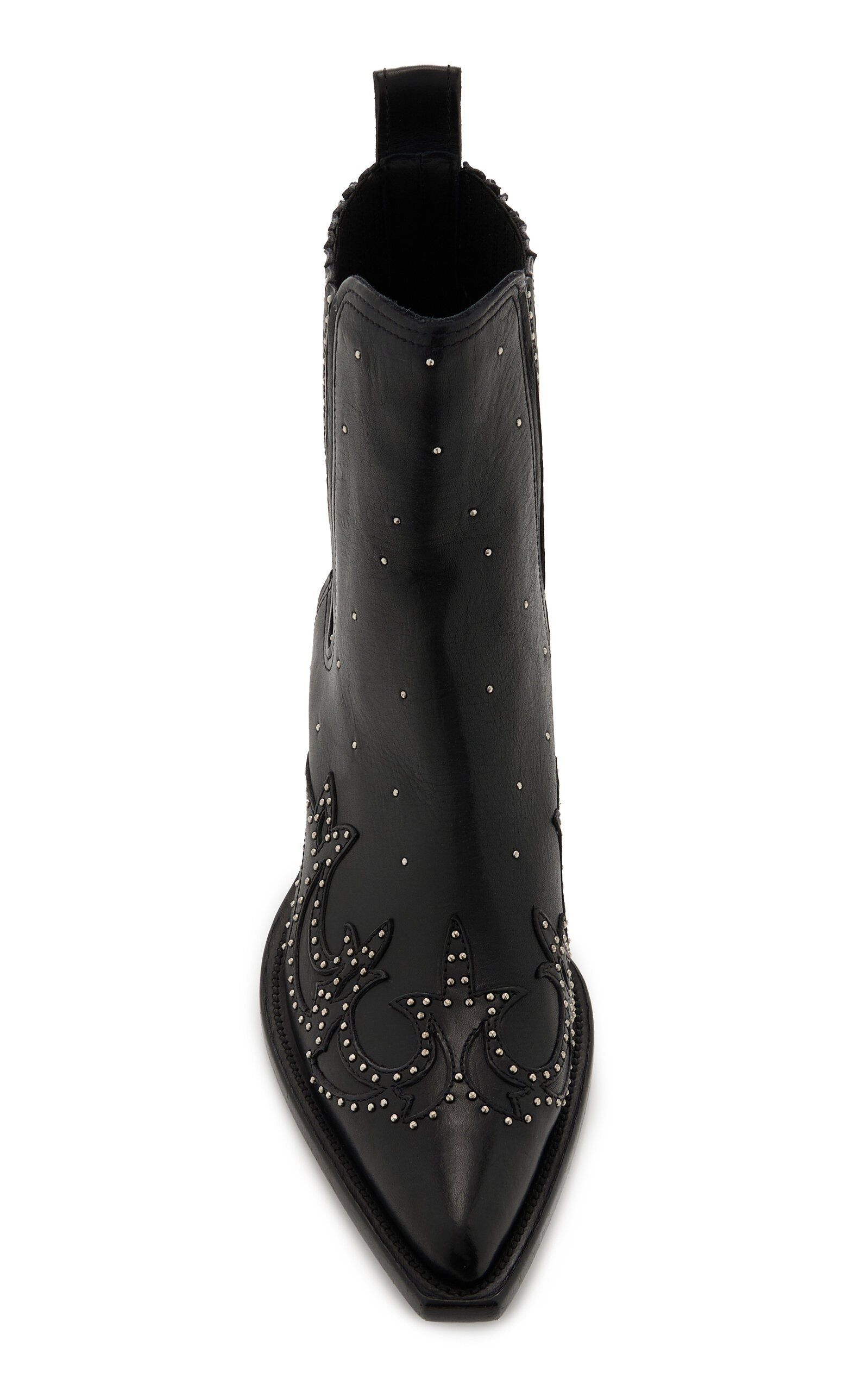 Debbie Beatles Studded Leather Boots black - 3