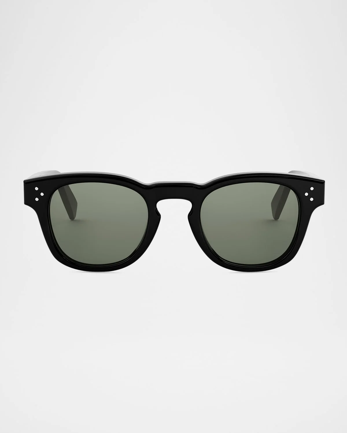 Men's Acetate Round Sunglasses - 1