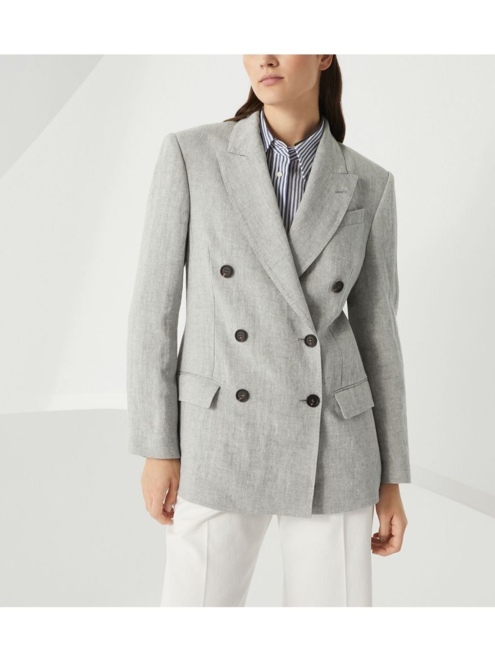 canvas blazer - 3