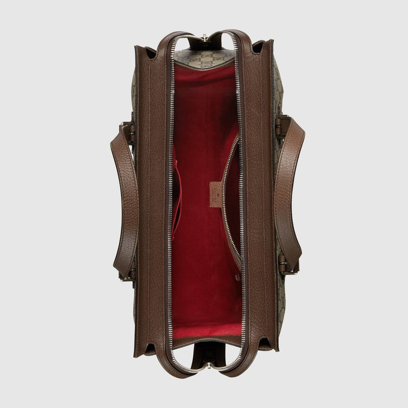 GG tote bag with leather details 6