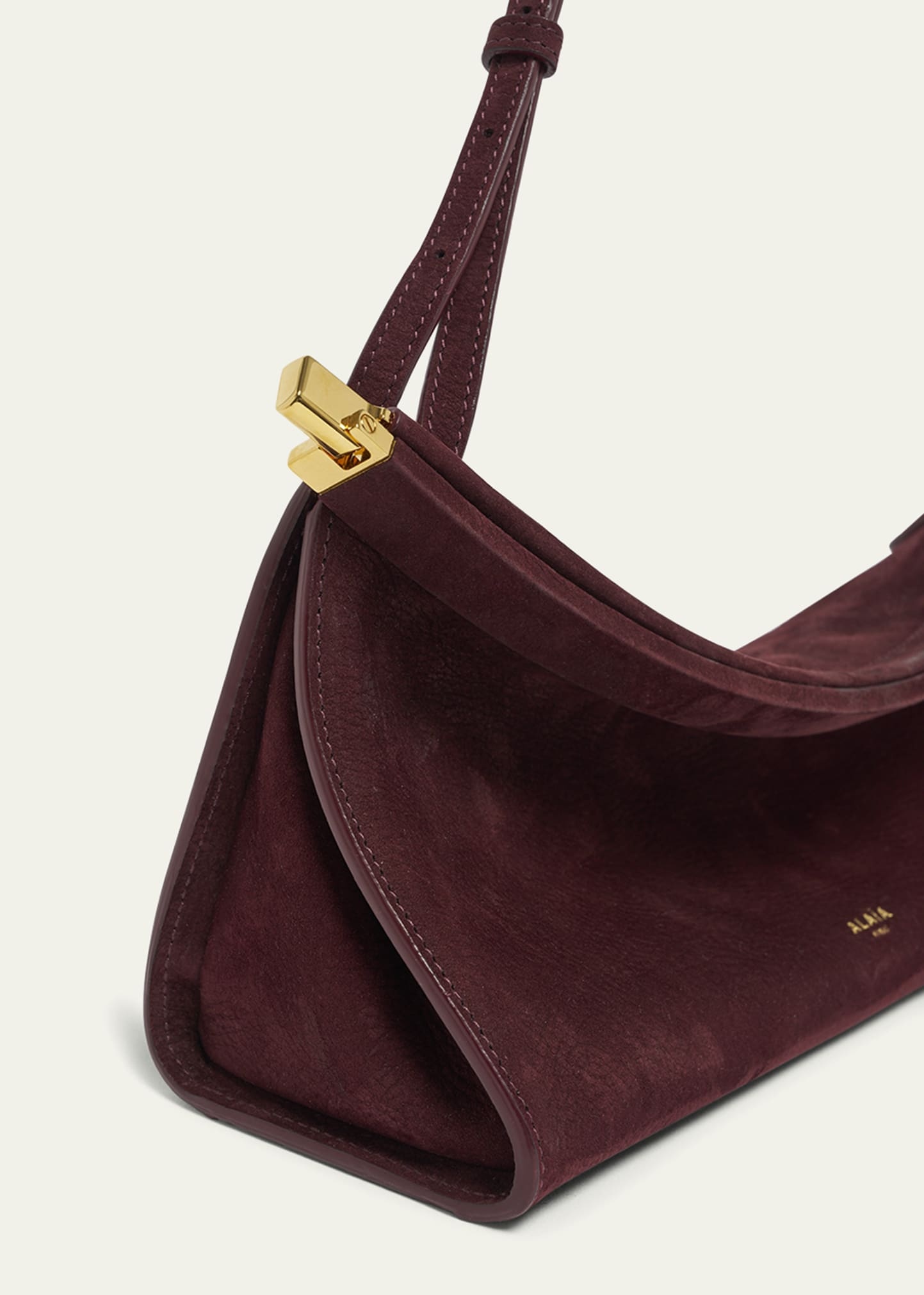 Le Click Medium Shoulder Bag in Leather - 5