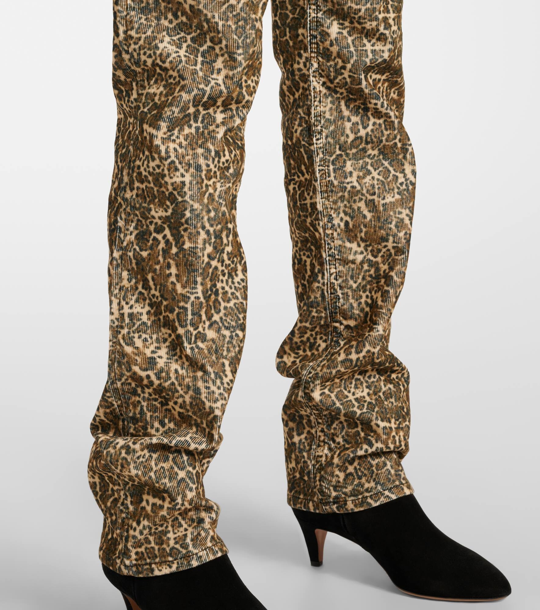 Ferni cotton corduroy straight pants - 5